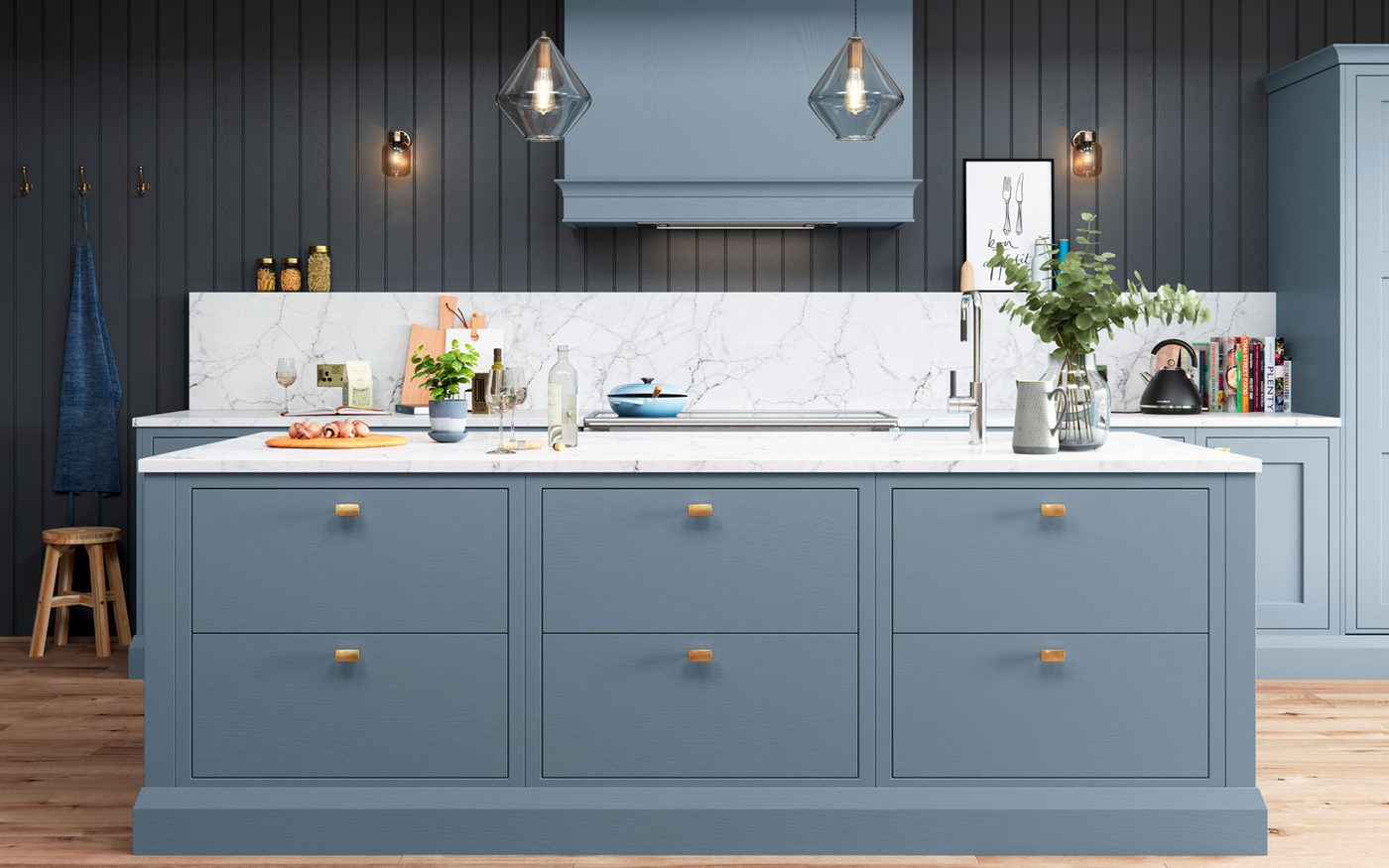 Baystone kitchen by Fitted Kitchens Cheshire