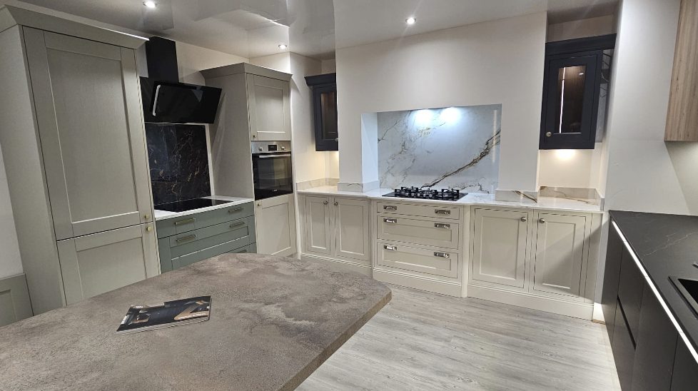 A handmade kitchen fitted by our own team in Cheshire