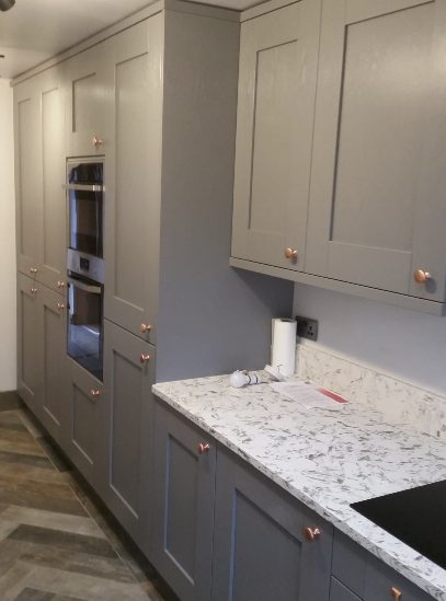 Fitted kitchen project by Fitted Kitchens Cheshire in Cheshire