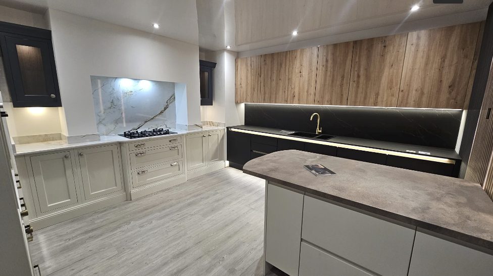 Fitted kitchen project by Fitted Kitchens Cheshire in Cheshire
