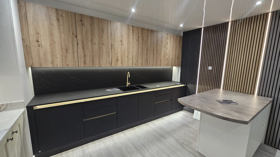 Fitted kitchen project by Fitted Kitchens Cheshire in Cheshire