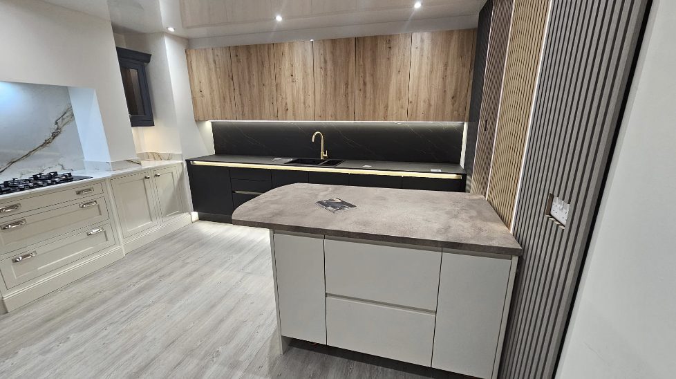 Fitted kitchen project by Fitted Kitchens Cheshire in Cheshire